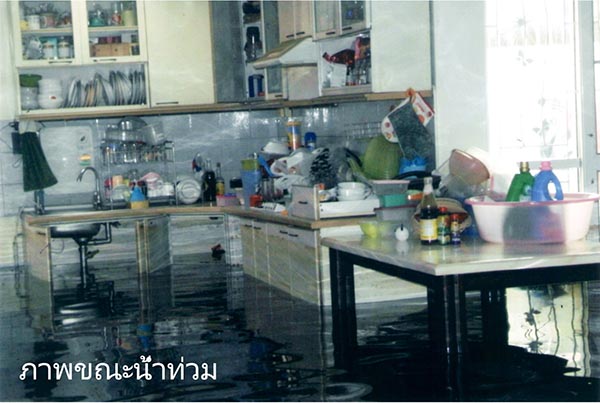 ภาพขณะน้ำท่วม ท่าอิฐ
